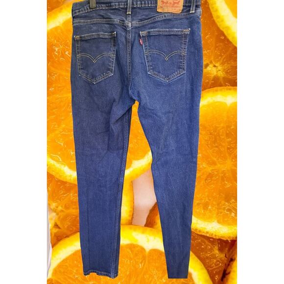 Levi's 511 Blue Waterless Jeans Size 34x34 - Picture 5 of 6